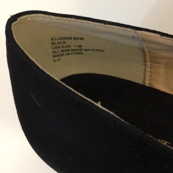 Lane Bryant Black Bowtie Flats - Picture 3 of 5